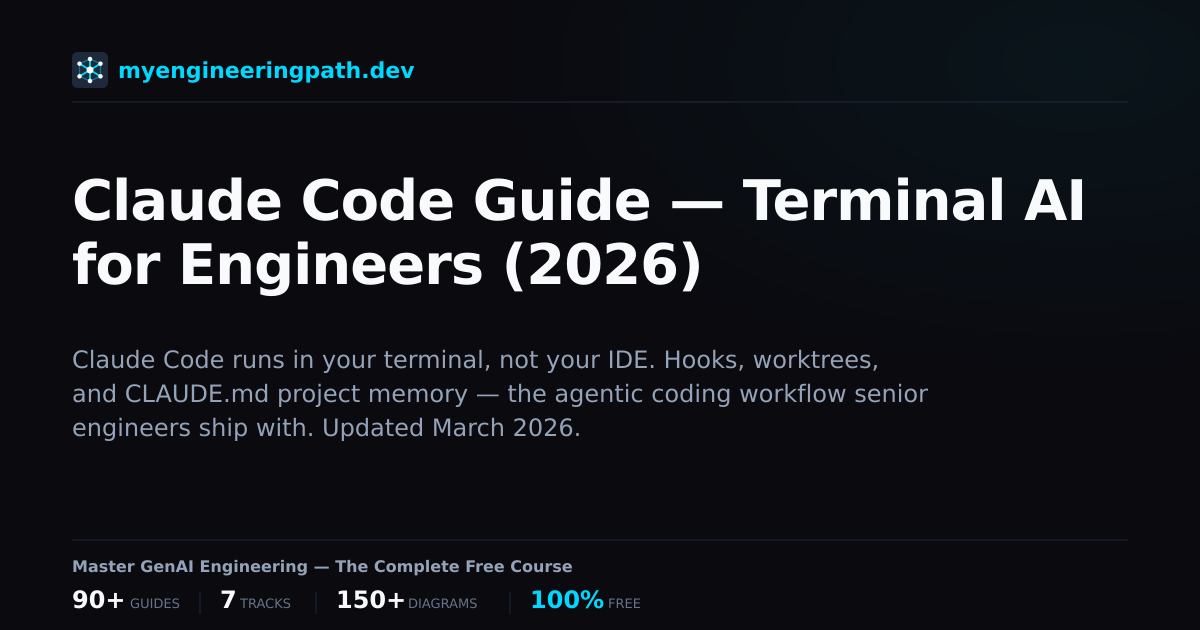 Claude Code Guide — Terminal AI for Engineers (2026) | MyEngineeringPath