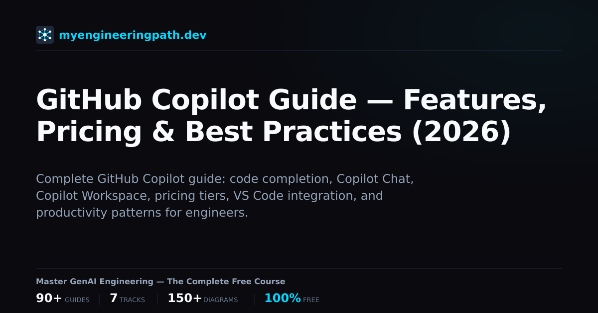 GitHub Copilot Guide — Features, Pricing & Best Practices (2026 ...